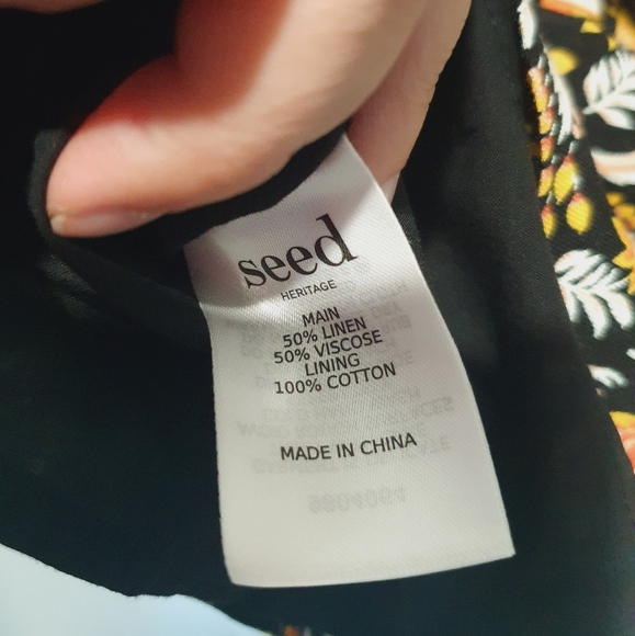 Seed Heritage size 8 puff sleeve dress - Picture 10 of 10